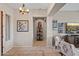 Inviting entryway features decorative accents and neutral tones, creating a warm and welcoming first impression at 41731 N Rolling Green Way, Anthem, AZ 85086
