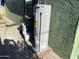 Outdoor water heater unit, in an outdoor utility area at 4602 N 47Th N Ave, Phoenix, AZ 85031