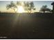 A backyard view that highlights open land at 4722 S 238Th Ln, Buckeye, AZ 85326