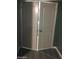 Hallway with two linen closet doors and neutral paint, leading to various rooms in the home at 4722 S 238Th Ln, Buckeye, AZ 85326