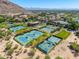 This resort boasts multiple tennis courts with picturesque views of the surrounding landscape at 4849 N Camelback Ridge Rd # B403, Scottsdale, AZ 85251