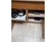 Kitchen cabinets featuring sliding pot and pan storage at 6637 E Culver St, Scottsdale, AZ 85257