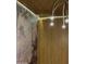 Close-up of a stylish accent wall with modern lighting at 802 N Lisbon Dr, Chandler, AZ 85226