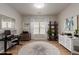 Stylish home office with a functional desk, ample storage, and calming decor for a productive workspace at 872 E Saratoga St, Gilbert, AZ 85296
