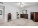This spacious bedroom offers plenty of space for furniture and activities at 10913 W Caron Dr, Sun City, AZ 85351