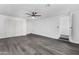 Bedroom featuring wood floors and a walk-in closet at 3002 W Mandalay Ln, Phoenix, AZ 85053