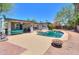 Spacious backyard with inviting pool, perfect for relaxation and entertainment at 511 E Port Au Prince Ln, Phoenix, AZ 85022