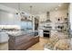 Modern kitchen featuring custom cabinetry, granite countertops, and a chef-grade stainless steel appliances at 5281 W Quail Ave, Glendale, AZ 85308