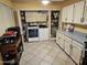Kitchen with modern appliances and ample countertop space, combining style and functionality at 5728 E Dodge St, Mesa, AZ 85205