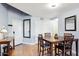 Well-lit dining area offering easy access to various parts of the home at 1701 E Colter St # 443, Phoenix, AZ 85016