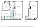 Floor plan of the home with utility, bedroom, bath, living, dining, and kitchen room dimensions at 1701 E Colter St # 443, Phoenix, AZ 85016