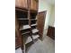 The kitchen has pull out shelves for easy access and plenty of storage space at 22508 W Antelope Trl, Buckeye, AZ 85326