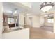 Bright kitchen flowing into the home's open floorplan, and offering granite counters at 22508 W Antelope Trl, Buckeye, AZ 85326