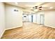 Bright living room featuring fresh paint and new floors; a cozy, inviting space at 2258 E Alpine Ave, Mesa, AZ 85204