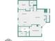 Floor plan featuring a large living room, kitchen, dining area, and Primary bedroom with bath at 3935 E Rough Rider Rd # 1360, Phoenix, AZ 85050
