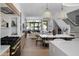 Open floor plan with a seamless transition between the kitchen, dining area, and living room offering great views at 4120 N 44Th Pl, Phoenix, AZ 85018