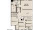 Second floor floorplan featuring bedrooms, bathrooms, laundry and loft at 5701 E Iris Dr, Florence, AZ 85132