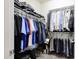 Walk-in closet with double racks providing ample storage for clothes and accessories at 6713 S 76Th Dr, Laveen, AZ 85339