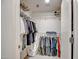 Walk-in closet offers ample storage space and organizational features at 7157 E Rancho Vista Dr # 2012, Scottsdale, AZ 85251