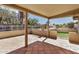Back patio featuring concrete pavers at 871 Leisure World --, Mesa, AZ 85206