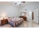 Bright bedroom features neutral tones, and matching dresser and nightstand at 9339 E Sun Lakes N Blvd, Sun Lakes, AZ 85248