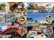 A collage of several dining, golf, and shopping attractions nearby this home at 1535 W Winter Dr, Phoenix, AZ 85021