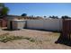 Wide shot of backyard with shed at 3171 W Orchid Ln, Phoenix, AZ 85051