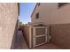Backyard shed for extra storage, nestled between home and fence at 3274 E Denim Trl, San Tan Valley, AZ 85143