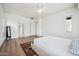 Bedroom features modern flooring and a large window for natural light at 4414 W Monte Way, Laveen, AZ 85339