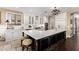 Gourmet kitchen with custom cabinets, marble countertops, and modern appliances at 530 S Emerson St, Chandler, AZ 85225