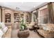 Sophisticated living room with custom built-ins, comfortable seating, and tasteful decor at 530 S Emerson St, Chandler, AZ 85225