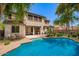Inviting backyard pool with seating area perfect for outdoor entertaining and relaxation at 530 S Emerson St, Chandler, AZ 85225