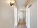Hallway featuring tile flooring, neutral paint, and recessed lighting, creating a clean aesthetic at 720 W Palo Verde St, Gilbert, AZ 85233