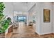 Bright, two-story foyer with hardwood floors and open floor plan at 826 E Buist Ave, Phoenix, AZ 85042
