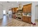 Well-equipped kitchen with stainless steel appliances, granite countertops, and ample storage at 16645 W Papago St, Goodyear, AZ 85338