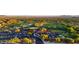 Panoramic aerial view of the community golf course and lush green landscape at 20121 N 76Th St # 2058, Scottsdale, AZ 85255