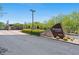 Community entrance sign for Vintage at Grayhawk, with well-maintained landscaping and signage at 20121 N 76Th St # 2058, Scottsdale, AZ 85255