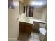 Bathroom featuring a vanity and toilet at 2020 W Union Hills Dr # 240, Phoenix, AZ 85027