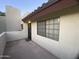 Private patio area with secure door, perfect for relaxation and outdoor dining at 2020 W Union Hills Dr # 240, Phoenix, AZ 85027