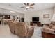 Open-concept living space connecting the kitchen and dining areas, perfect for entertaining at 20603 W Alsap Rd, Buckeye, AZ 85396