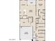 Detailed floor plan showcasing the layout of the home, including the kitchen, bedrooms, and living spaces at 24104 W Bowker St, Buckeye, AZ 85326