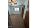 Bedroom with neutral carpet, a window with blinds, and a ceiling fan at 2934 W Northview Ave, Phoenix, AZ 85051