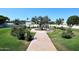 Serene garden view with a central tree, lush landscaping, and manicured lawns at 4317 N 70Th St, Scottsdale, AZ 85251