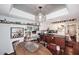 Inviting kitchen and dining area with an island, perfect for Gathering meals and gatherings at 4317 N 70Th St, Scottsdale, AZ 85251