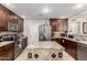 Well-equipped kitchen with stainless steel appliances and a center island at 5110 E Mark Ln, Cave Creek, AZ 85331