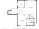 A detailed floor plan of the property, including kitchen, living room, balcony, and bedrooms at 5203 N 24Th St # 207, Phoenix, AZ 85016