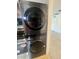 Modern stainless steel LG washer and dryer in a kitchen laundry closet at 5203 N 24Th St # 207, Phoenix, AZ 85016