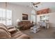 Comfortable living room featuring a neutral color palette and plenty of natural light at 6080 S Jojoba Ct, Gold Canyon, AZ 85118