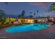 Beautiful backyard pool with lush greenery, perfect for enjoying a refreshing swim at 7821 N Via De La Sombre --, Scottsdale, AZ 85258