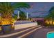 Inviting backyard pool area with comfortable seating, perfect for outdoor relaxation at 7821 N Via De La Sombre --, Scottsdale, AZ 85258
